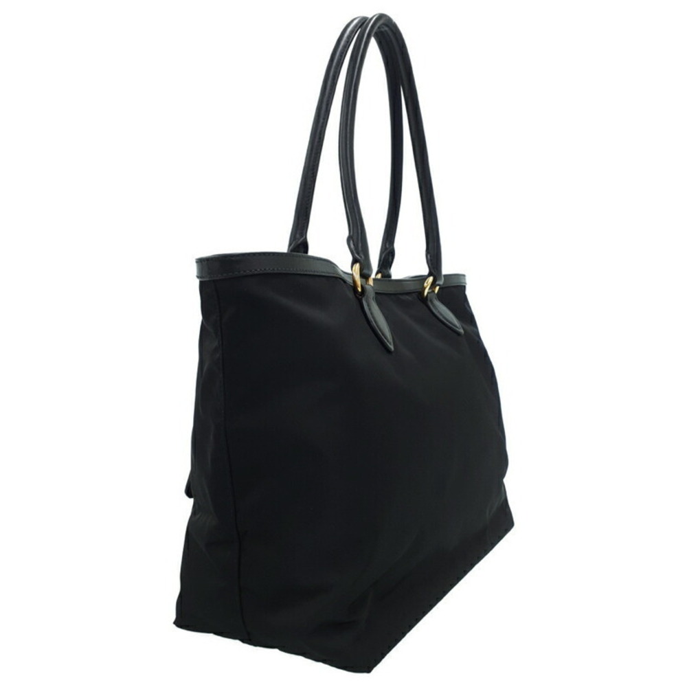 Prada Black Vela Tote Tessuto Bag Shoulder